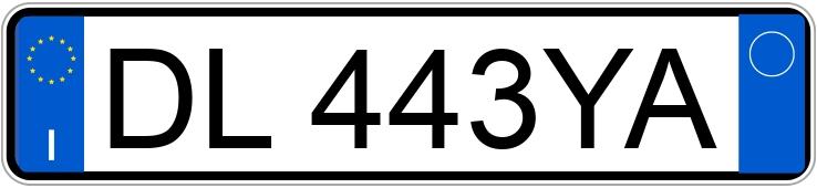 Numer rejestracyjny DL443YA posiada CITROEN C3 1a serie
