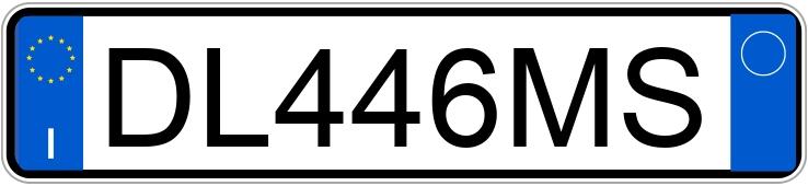 Numer rejestracyjny DL446MS posiada FIAT 600