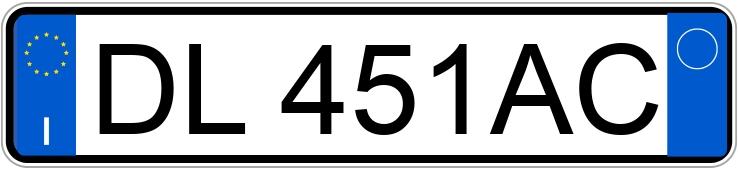 Numer rejestracyjny DL451AC posiada FORD Fusion