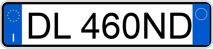 Numer rejestracyjny DL460ND posiada VOLVO V50