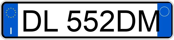 Numer rejestracyjny DL552DM posiada FORD Fiesta 5a serie