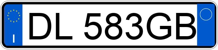 Numer rejestracyjny DL583GB posiada VOLKSWAGEN Golf 5a serie