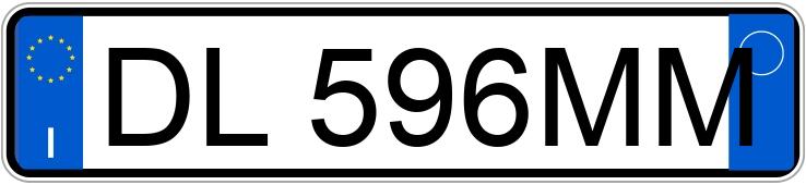 Numer rejestracyjny DL596MM posiada ALFA ROMEO 159