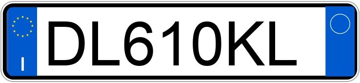 Numer rejestracyjny DL610KL posiada LANCIA Ypsilon 2a serie Numer rejestracyjny DL610KL posiada LANCIA Ypsilon 2a serie