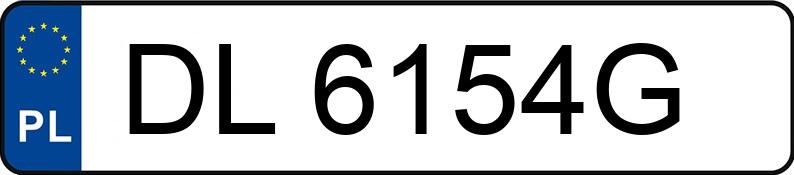 Pojazd o numerach DL6154G uczestniczył w wypadku