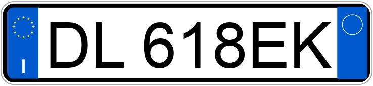 Numer rejestracyjny DL618EK posiada FIAT Grande Punto