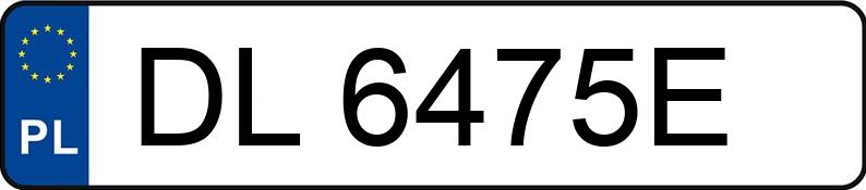 Numer rejestracyjny DL 6475E posiada BMW 318 CI - DL6475E Numer rejestracyjny DL 6475E posiada BMW 318 CI - DL6475E