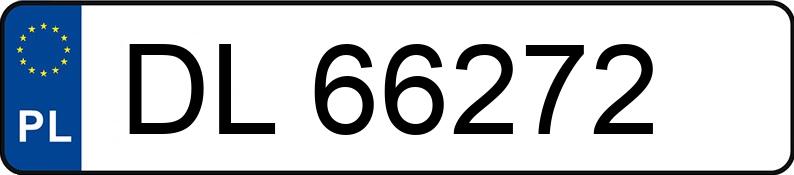 Numer rejestracyjny DL 66272 posiada FORD Escort 1.6i MR`95 Flair - DL66272