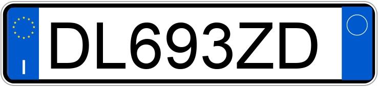 Numer rejestracyjny DL693ZD posiada MERCEDES Classe A
