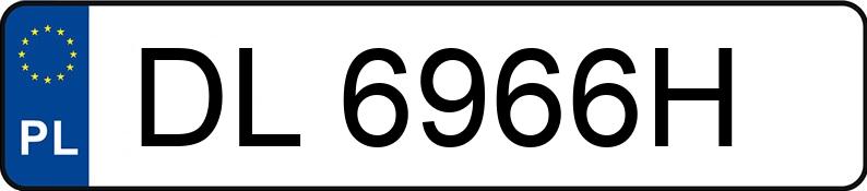 Numer rejestracyjny DL 6966H posiada BMW X3 2.0 Diesel MR`04 E3 E83 X3 2.0 Diesel MR`04 E3 E83 - DL6966H