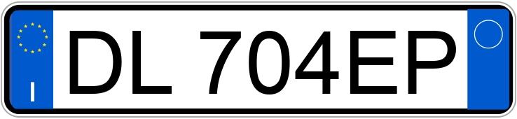 Numer rejestracyjny DL704EP posiada VOLKSWAGEN Golf 5a serie Numer rejestracyjny DL704EP posiada VOLKSWAGEN Golf 5a serie