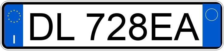 Numer rejestracyjny DL728EA posiada AUDI A3 2a serie