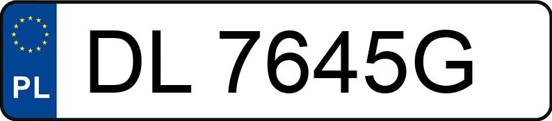 Numer rejestracyjny DL 7645G posiada FORD FOCUS - DL7645G