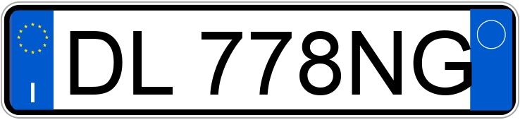 Numer rejestracyjny DL778NG posiada CITROEN C1