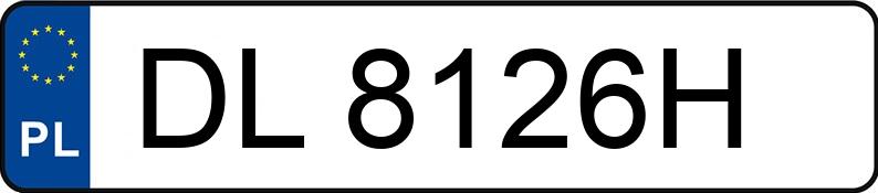 Numer rejestracyjny DL 8126H posiada OPEL Astra III 1.9 CDTI MR`04 E4 Cosmo Aut. - DL8126H