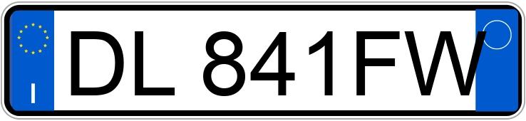 Numer rejestracyjny DL841FW posiada RENAULT Twingo 2a serie