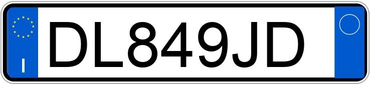 Numer rejestracyjny DL849JD posiada FIAT Punto 3a serie Numer rejestracyjny DL849JD posiada FIAT Punto 3a serie