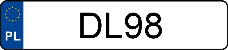 Numer rejestracyjny DL 98 posiada JEEP Wrangler JL MR`19 E6d Rubicon Aut. - DL98