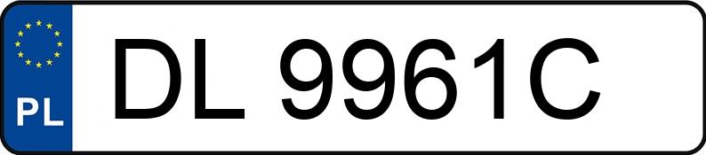 Numer rejestracyjny DL 9961C posiada DACIA Duster MR`10 E5 Duster MR`10 E5 - DL9961C