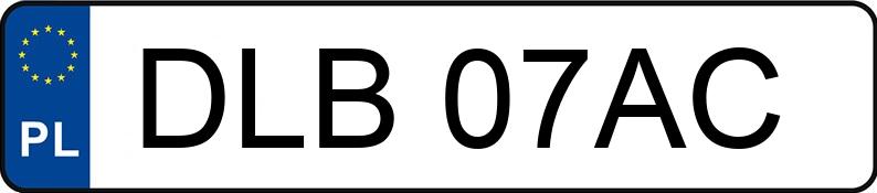 Numer rejestracyjny DLB 07AC posiada VOLKSWAGEN PASSAT - DLB07AC