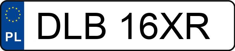 Numer rejestracyjny DLB 16XR posiada AUDI A6 - DLB16XR