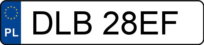 Numer rejestracyjny DLB 28EF posiada FIAT SEICENTO - DLB28EF