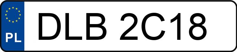 Numer rejestracyjny DLB 2C18 posiada AIXAM ROADLINE - DLB2C18