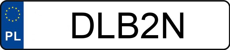 Numer rejestracyjny DLB 2N posiada SIMSON Skutery S 53 - DLB2N