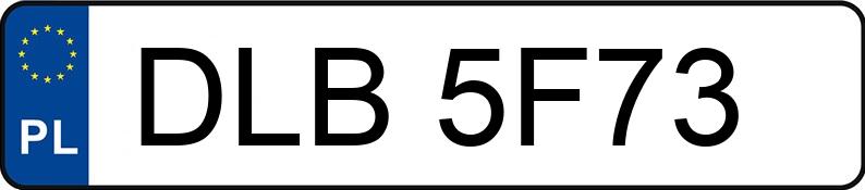 Numer rejestracyjny DLB 5F73 posiada VOLKSWAGEN GOLF - DLB5F73 Numer rejestracyjny DLB 5F73 posiada VOLKSWAGEN GOLF - DLB5F73
