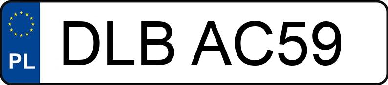Numer rejestracyjny DLB AC59 posiada AUDI A4 2,0 KAT 8E - DLBAC59