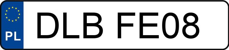 Numer rejestracyjny DLB FE08 posiada SEAT IBIZA - DLBFE08