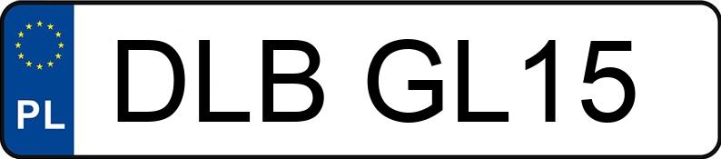 Numer rejestracyjny DLB GL15 posiada AUDI A4 Avant 1.9 TDi Kat. MR`00 E3 8E A4 Avant 1.9 TDi Kat. MR`00 E3 8E - DLBGL15