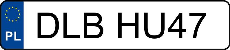 Numer rejestracyjny DLB HU47 posiada FORD MONDEO - DLBHU47