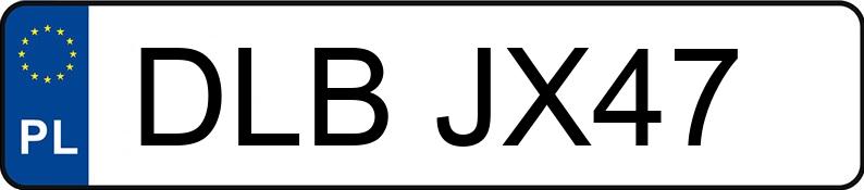 Numer rejestracyjny DLB JX47 posiada HONDA ACCORD - DLBJX47