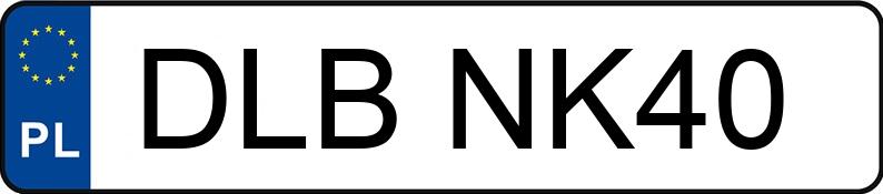 Numer rejestracyjny DLB NK40 posiada RENAULT CAPTUR - DLBNK40