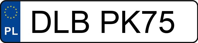 Numer rejestracyjny DLB PK75 posiada VOLKSWAGEN PASSAT - DLBPK75 Numer rejestracyjny DLB PK75 posiada VOLKSWAGEN PASSAT - DLBPK75