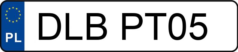 Numer rejestracyjny DLB PT05 posiada VOLKSWAGEN Transporter T4 TDi MR`96 2.7t Caravelle Cl - DLBPT05