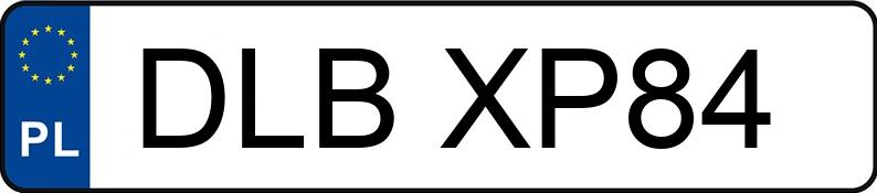 Numer rejestracyjny DLB XP84 posiada AUDI Q5 - DLBXP84