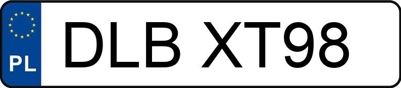 Numer rejestracyjny DLB XT98 posiada VOLKSWAGEN Caddy Diesel MR`05 E4 2.3t TDI Life - DLBXT98