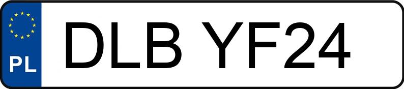 Numer rejestracyjny DLB YF24 posiada HONDA Civic 1.8 MR`06 E4 Comfort - DLBYF24