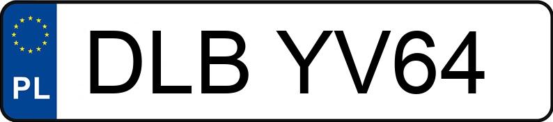 Numer rejestracyjny DLB YV64 posiada AUDI A4 - DLBYV64 Numer rejestracyjny DLB YV64 posiada AUDI A4 - DLBYV64