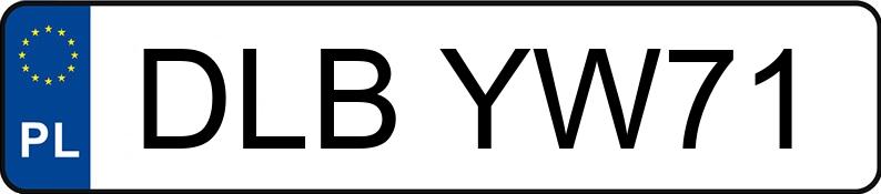 Numer rejestracyjny DLB YW71 posiada OPEL ASTRA SPORTS TOURER+ - DLBYW71