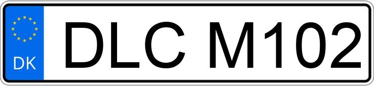 Numer rejestracyjny DLCM102 posiada PL PL