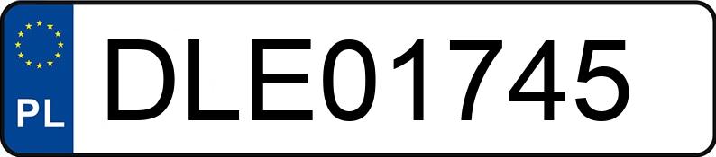 Numer rejestracyjny DLE 01745 posiada ALFA ROMEO 147 1.9 JTD MR`00 E3 937 Progression - DLE01745