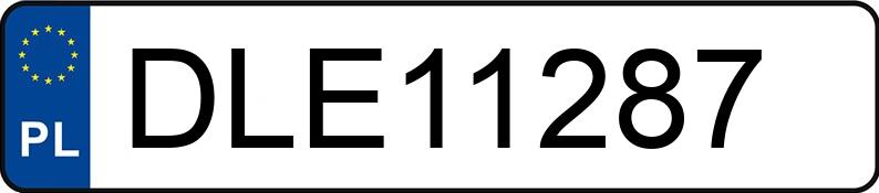 Numer rejestracyjny DLE 11287 posiada VOLVO S60 - DLE11287