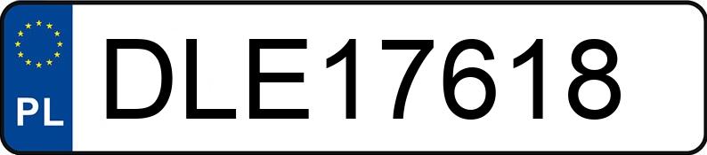 Numer rejestracyjny DLE 17618 posiada AUDI A4 Avant 2.0 TDi DPF MR`05 E4 8E A4 Avant 2.0 TDi DPF MR`05 E4 8E - DLE17618