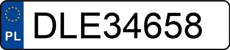 Numer rejestracyjny DLE 34658 posiada SKODA SUPERB - DLE34658