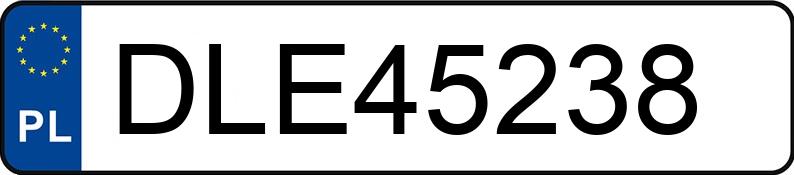 Numer rejestracyjny DLE 45238 posiada MERCEDES-BENZ CLK 320 Kat. MR`97 208 Elegance - DLE45238