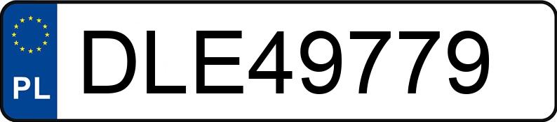 Numer rejestracyjny DLE 49779 posiada VOLKSWAGEN MULTIVAN 2.5 TDI - DLE49779