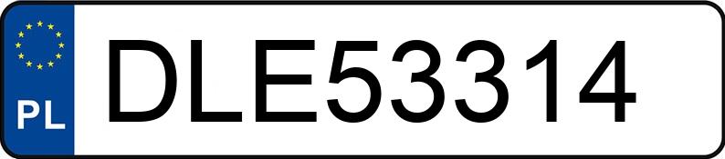 Numer rejestracyjny DLE 53314 posiada AUDI A6 Avant Quattro 3.0 TDi MR`04 E3 4F A6 Avant Quattro 3.0 TDi MR`04 E3 4F - DLE53314